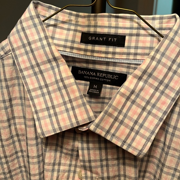 Mens Banana Republic Grant Fit Button Down Sz. Medium - Picture 3 of 3